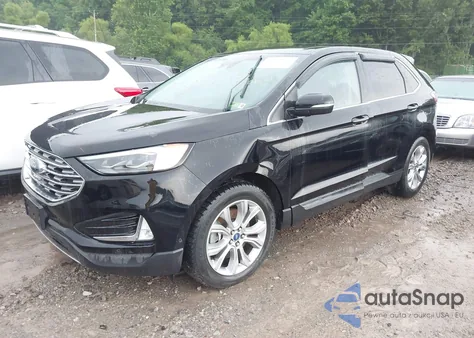 2019 Ford Edge Titanium из США, поврежденный, VIN 2FMPK4K91KBC12026